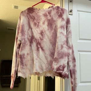 Off the shoulder sweater